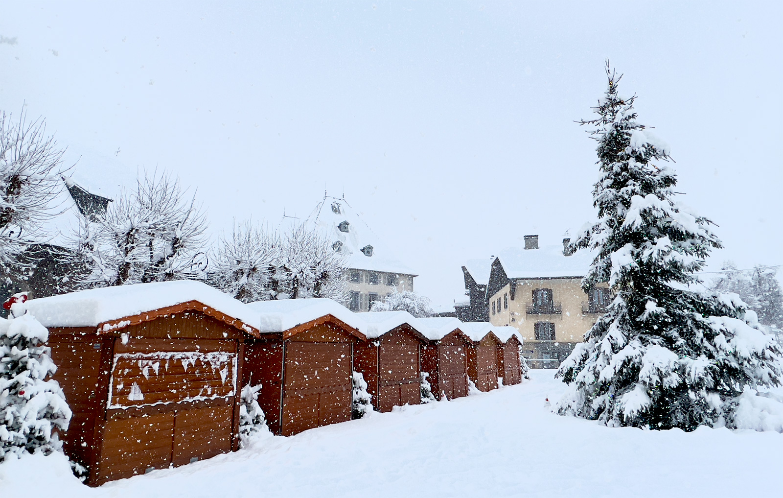 chalet de noël à samoens